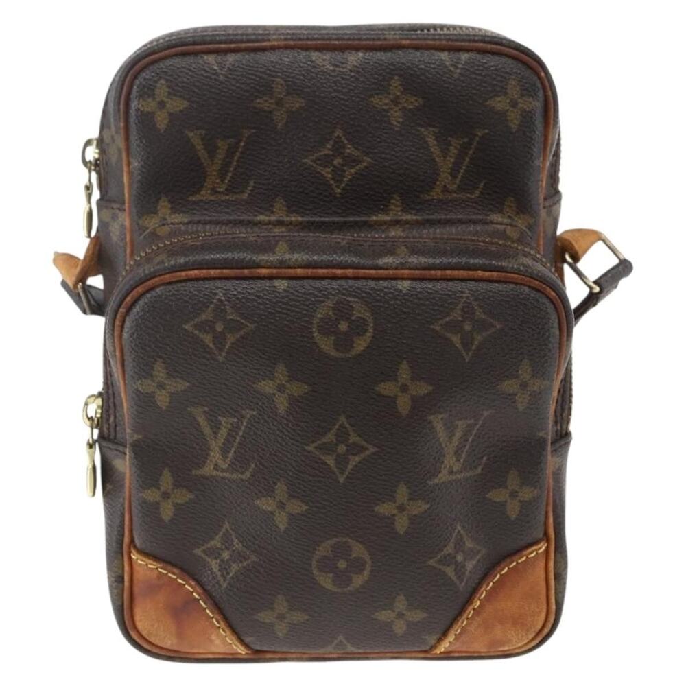 Louis Vuitton Monogram Amazon Shoulder Bag Brown
